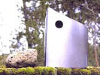 Stainless Steel Birdhouse - Image 0